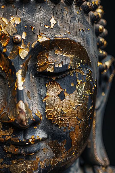 Erleuchtung in Gold – Zen-Buddha