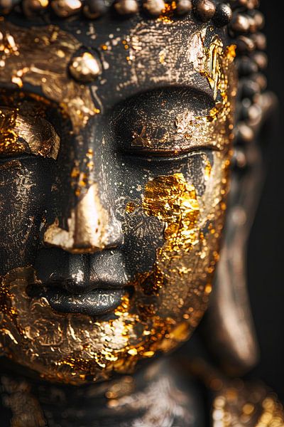 Erleuchtung in Gold – Zen-Buddha