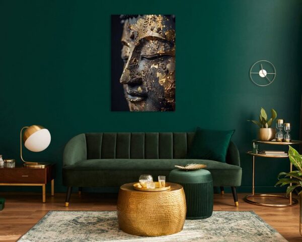 Erleuchtung in Gold – Zen-Buddha