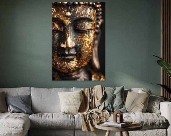 Erleuchtung in Gold – Zen-Buddha