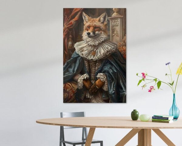 Fuchs im Barockstil