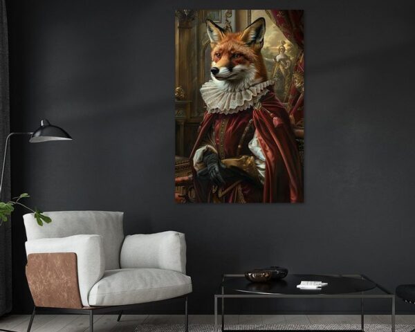 Fuchs im Barockstil