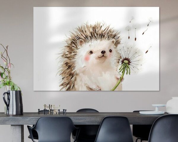 Igel Illustration für Kinderzimmer