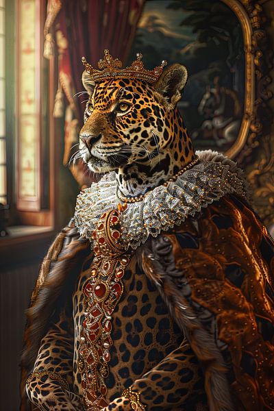 Leopard in Barock