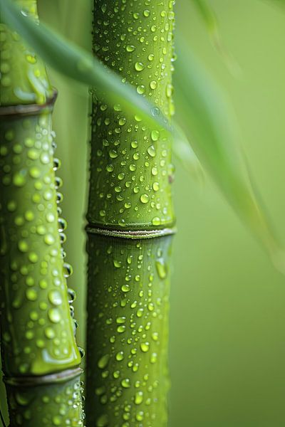 Zen-Bambus – Frische und Harmonie in Grün