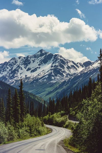 Majestätische Berglandschaft