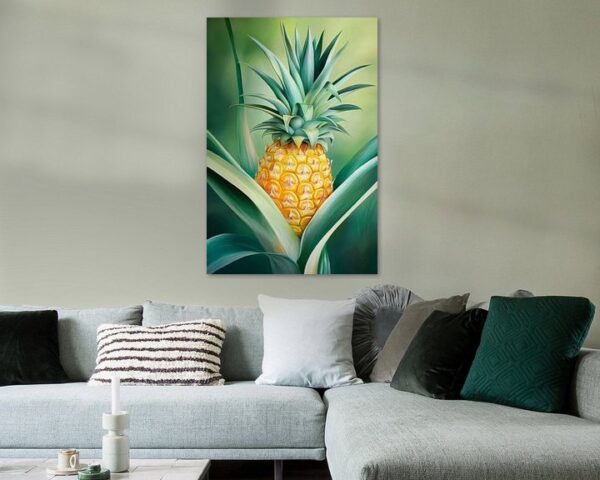 Saftige Ananas in tropischer Pracht