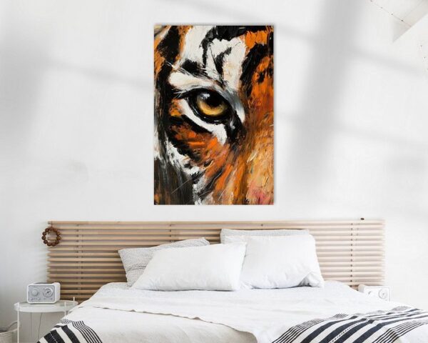 Tigerauge: Kunst mit Intensität