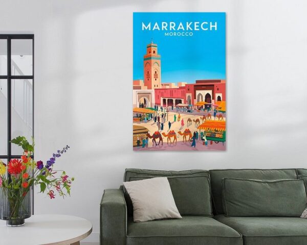 Marrakech, Marokko.