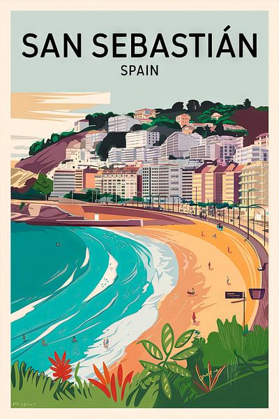 San Sebastián, Spanien