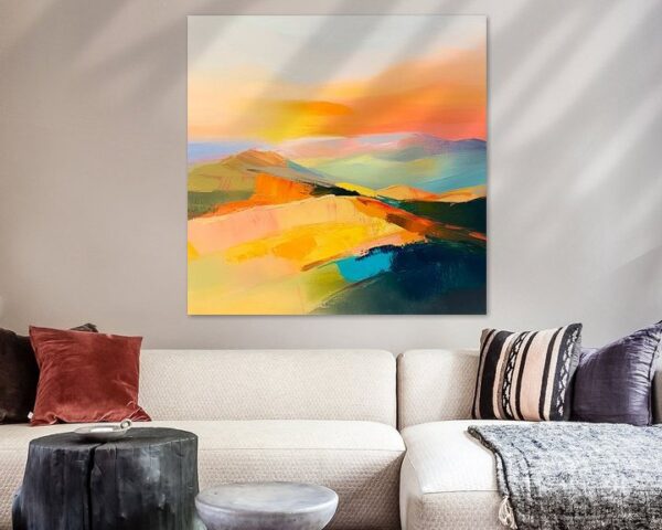 Farbenfrohe Landschaft
