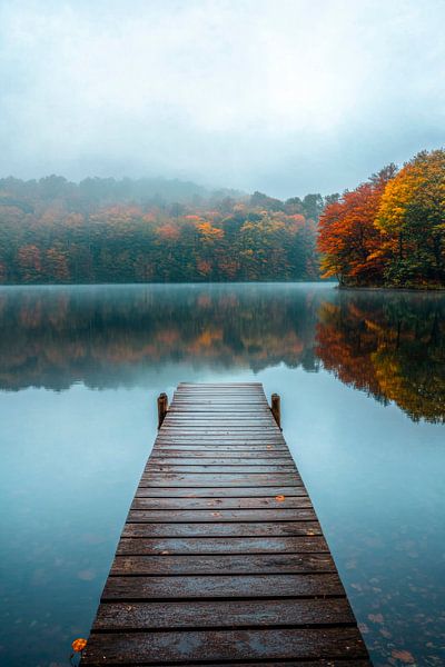 Herbstlicher Steg