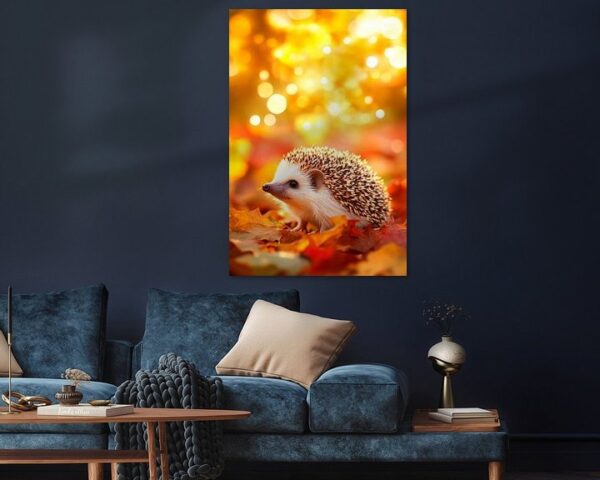 Igel im Herbst