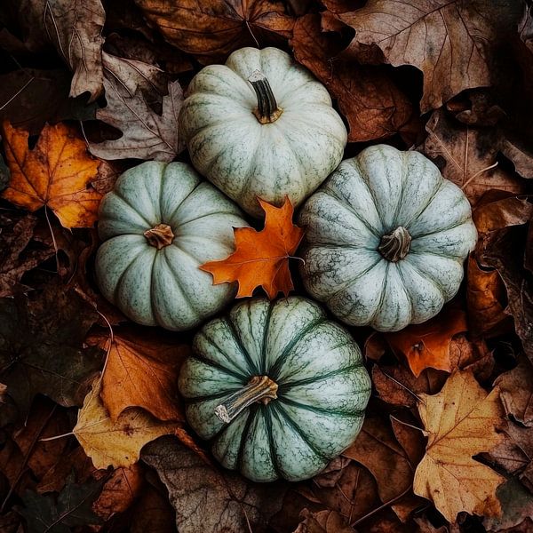 Kürbisse im Herbst