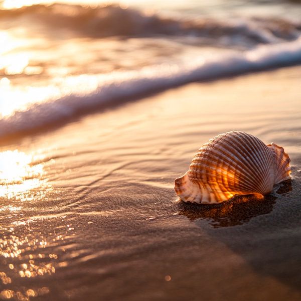 Muschel am Strand