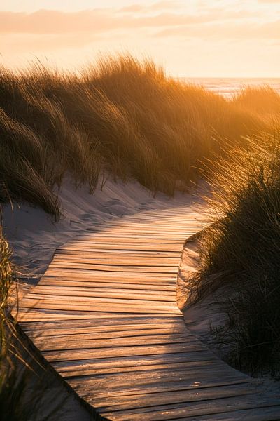 Sandweg zum Meer