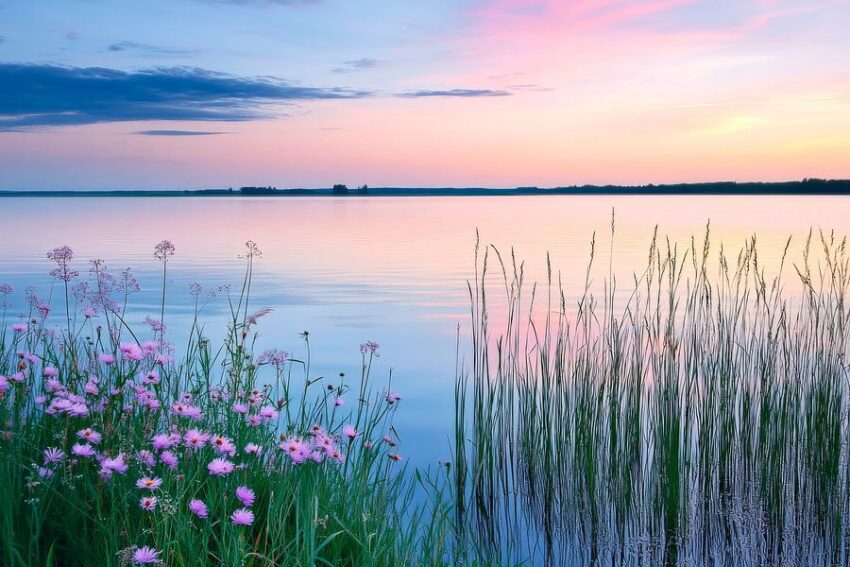 See und Blumen