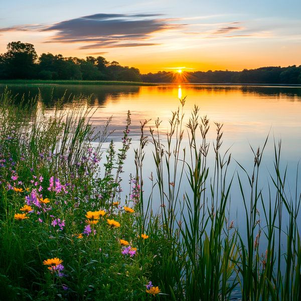 Sonnenuntergang See