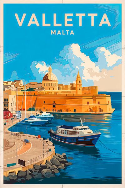 Valletta, Malta.