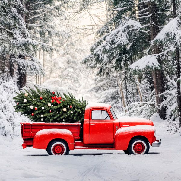 Weihnachtsbaum Lkw