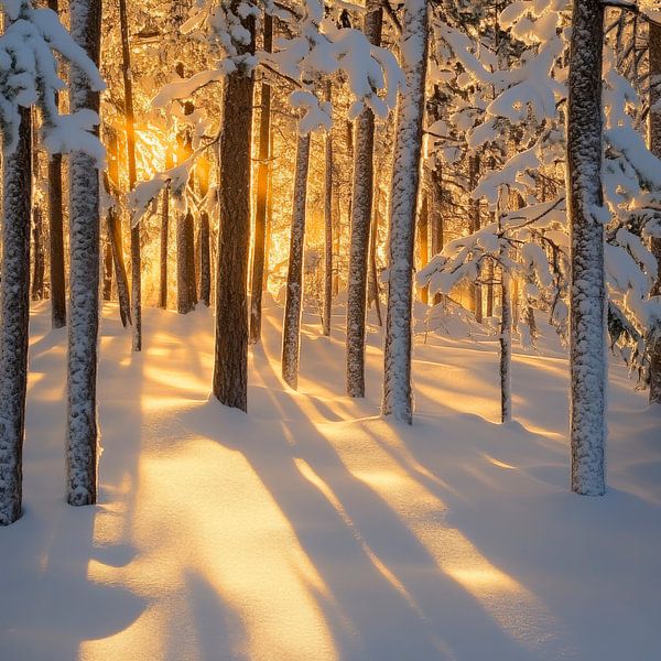 Winterwald Lichtspiel