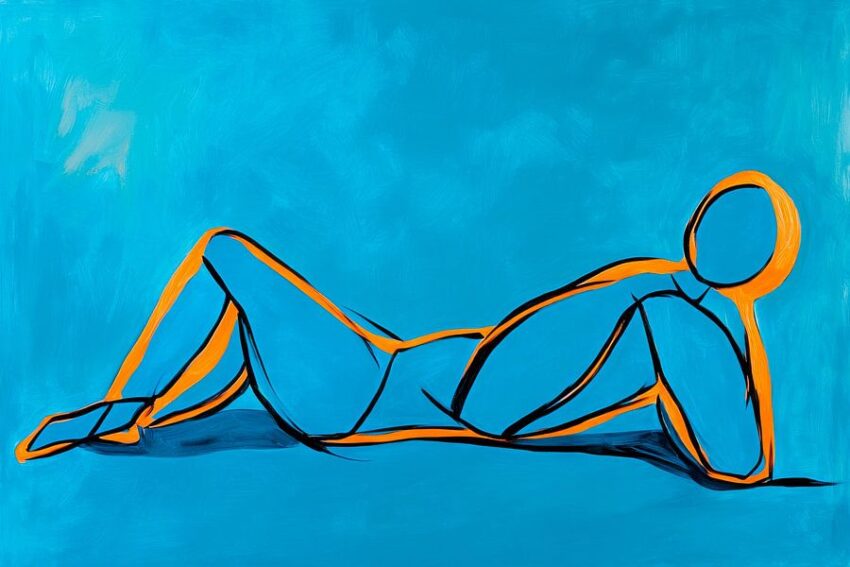 Abstrakte Figur