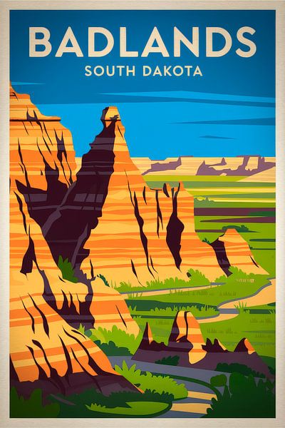 Badlands, South Dakota