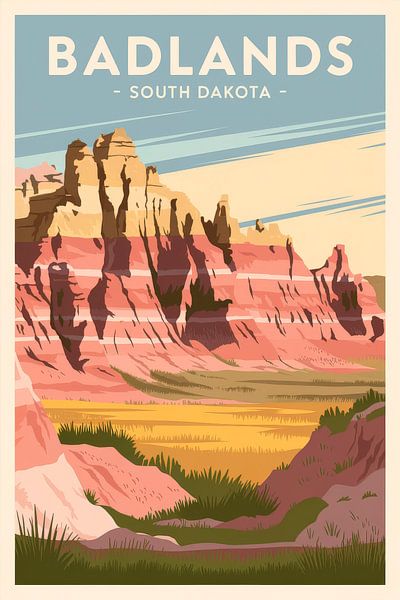 Badlands, South Dakota