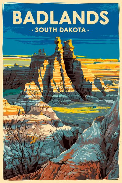 Badlands, South Dakota