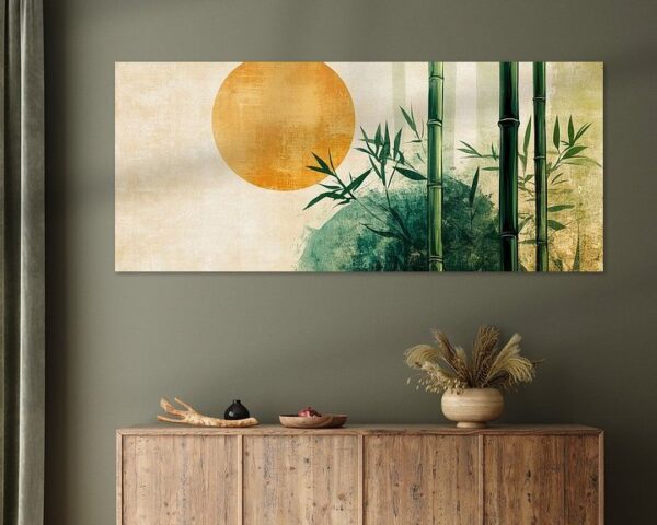 Bamboo Dreams – Zen in Farbe Zarte Stille – Bambus im Lich