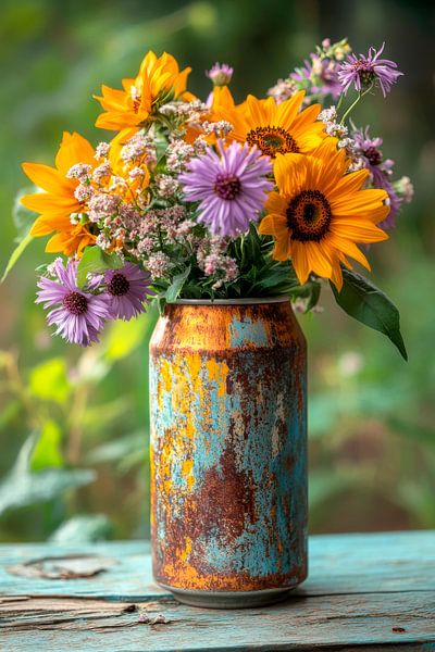 Blumen im Glas