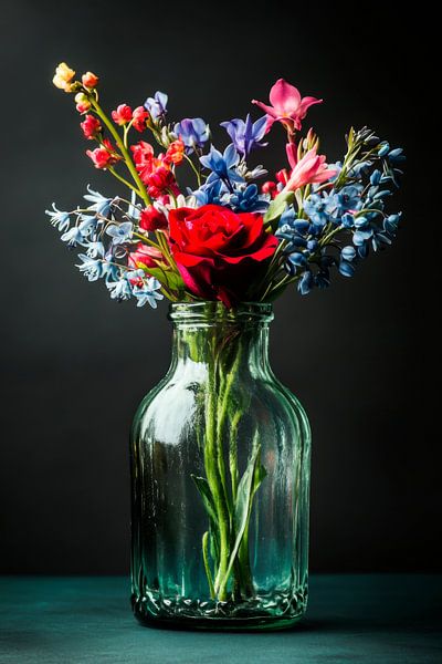 Blumen Junge Vase