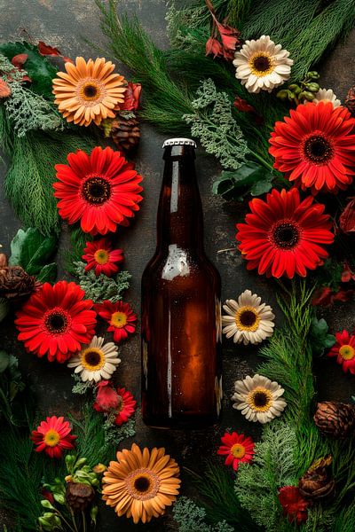 Blumen und Bier