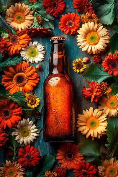 Blumen und Bier