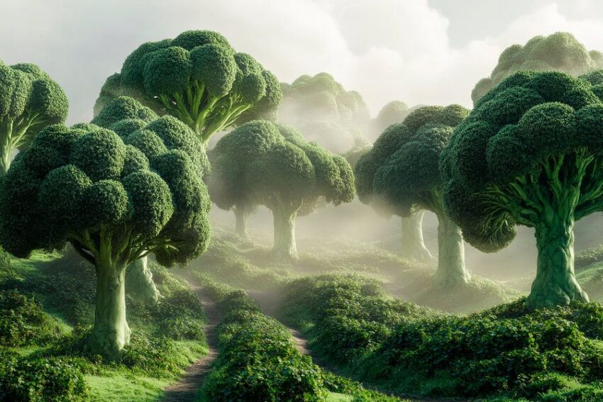 Brokkoli Wald