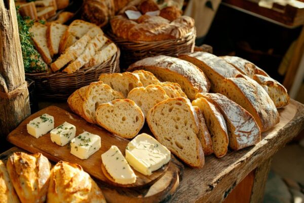 Brot und Käse