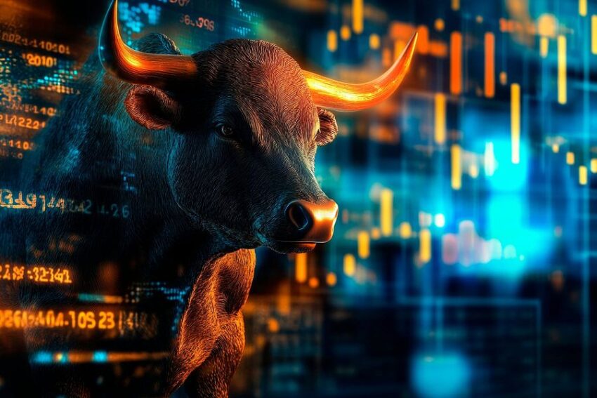 Bullenmarkt – Finanzmarkt Grafik