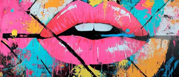 Bunte Lippenkunst – Ausdrucksvoll und Modern