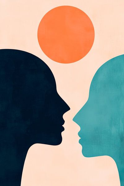 Einheit der Gegensätze – Minimalistisch