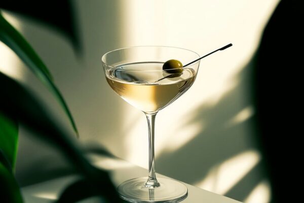 Eleganter Martini Genuss