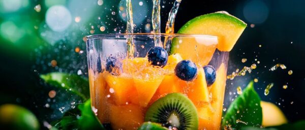 Fruchtige Erfrischung im Glas – Spritzig & bunt