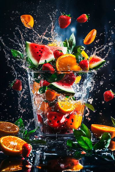 Fruchtige Explosion im Glas – Frisch & Lebendig