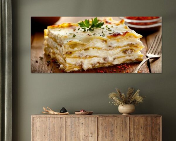 Gedeckte Lasagne mit Kräutern – Leckerbissen