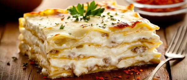 Gedeckte Lasagne mit Kräutern – Leckerbissen