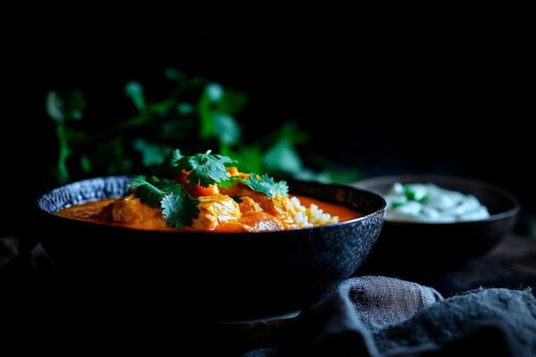 Geschmackvolles Curry mit frischen Kräutern