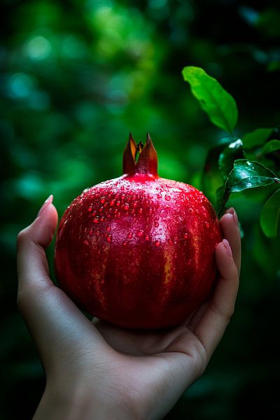 Granatapfel im Fokus