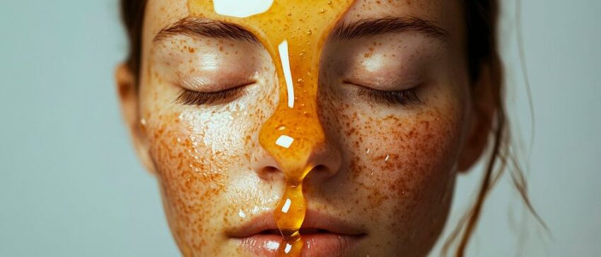 Honig-Maske für strahlende Haut
