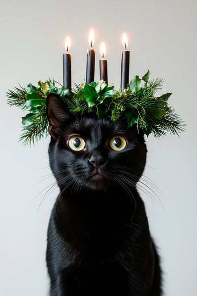 Katzenschmuck Weihnachten