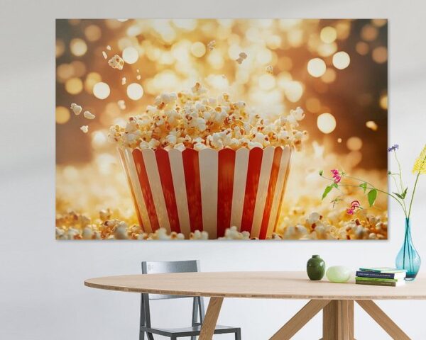 Kino-Feeling: Sprudelndes Popcorn-Genuss