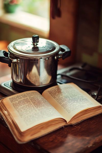 Kochen und Lesen